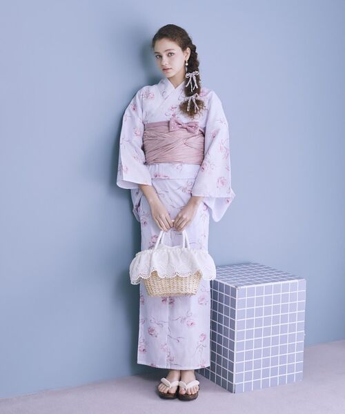 Maison de FLEUR（メゾンドフルール） セパレート浴衣 浴衣 ローズ