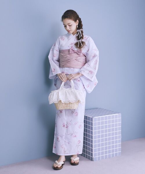 Maison de FLEUR（メゾンドフルール） セパレート浴衣 浴衣 ローズ