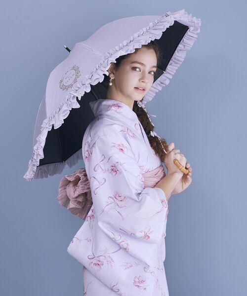 Maison de FLEUR（メゾンドフルール） 浴衣 ローズリボンセパレート