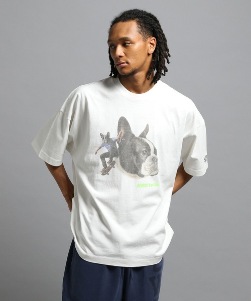 「GEORGE'S」 半袖Tシャツ LARGE ホワイト メンズ_画像8