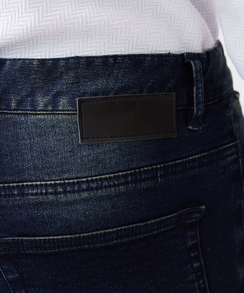 「MK MICHEL KLEIN HOMME 」 スキニーデニムパンツ 46 ブルー メンズ_画像8
