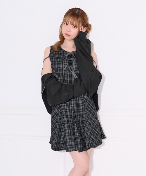 「apres jour」 ノースリーブワンピース X-LARGE ブラウン系その他 レディース_画像9