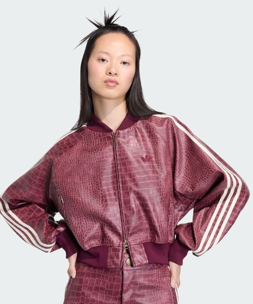 adidas（アディダス） ブルゾン アウター プレザー ジャケット