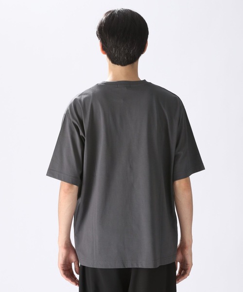 「NUMERALS」 半袖Tシャツ MEDIUM グレー メンズ_画像8