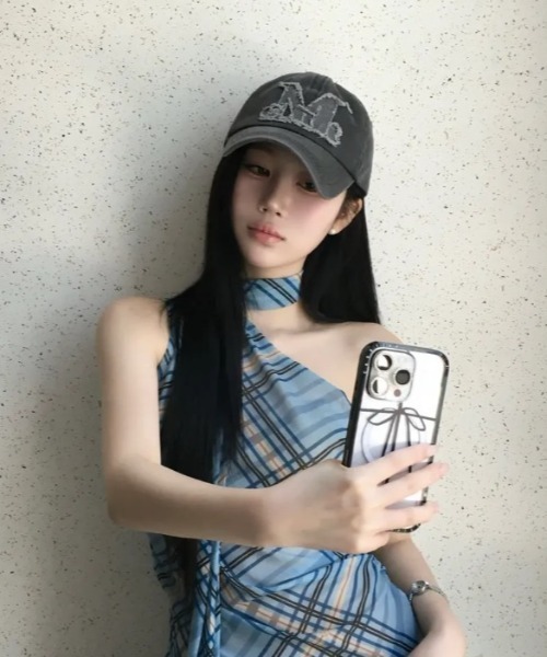 「MUCENT」 キャップ FREE グレー レディース_画像5