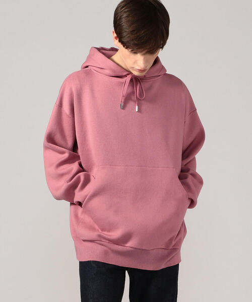 caban コットン カシミア ニット パーカー プルオーバー ピンク