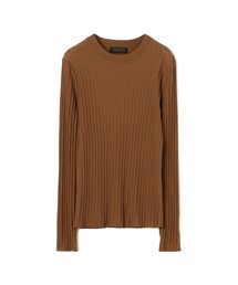 TOMORROWLAND collection ニット セーター カシミヤシルクリブ クルー