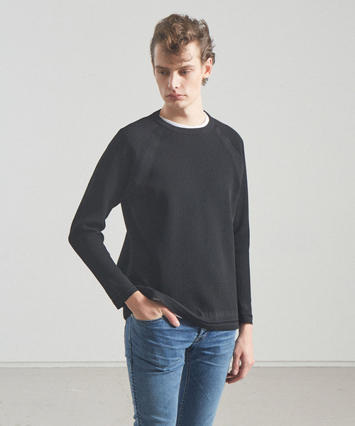 32 割引44 メンズ Sサイズ相当 46 メンズ Mサイズ相当 48 メンズ Lサイズ相当 50 メンズ Xlサイズ相当 ホワイト ブラック最安値に挑戦 ニット サーマルワッフル ニット スウェット トップス メンズファッション ファッション44 メンズ Sサイズ相当