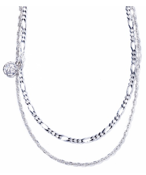 ネックレス 「quip queint」two chain coin necklace QU004 レディースの画像