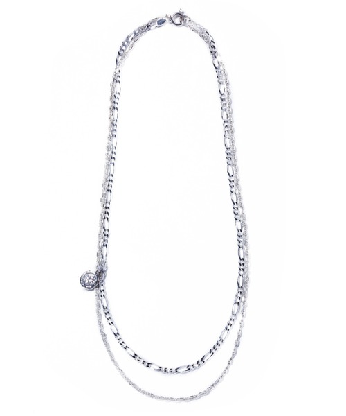ネックレス 「quip queint」two chain coin necklace QU004 レディースの画像