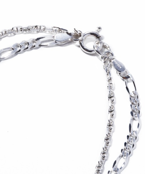 ネックレス 「quip queint」two chain coin necklace QU004 レディースの画像