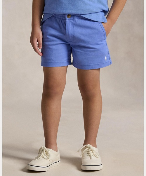 パンツ リラックスド フィット フレックス アブレージョン ツイル ショートパンツ キッズ 子供服 男の子の画像