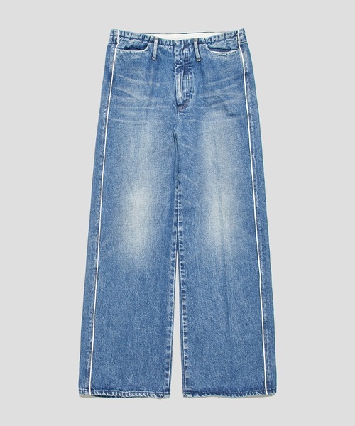 tanaka jean trousers デニム　ジーンズ　blom TANAKA タナカ】 THE WIDE JEAN TROUSERS - BLOOM / PARK ONLINE