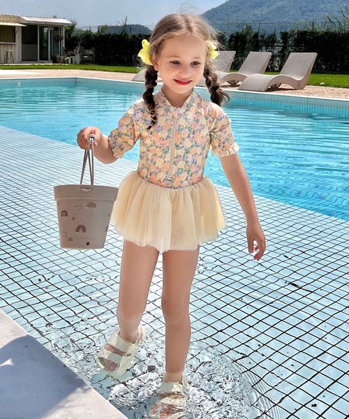 ウリウリ子供用♡美品 mini closet | 氷のようなアイスブルーツイードがきれいな