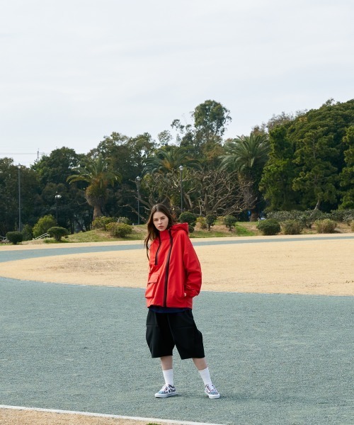 rehacer マウンテンパーカー ウインドブレーカー : W zip 2layer