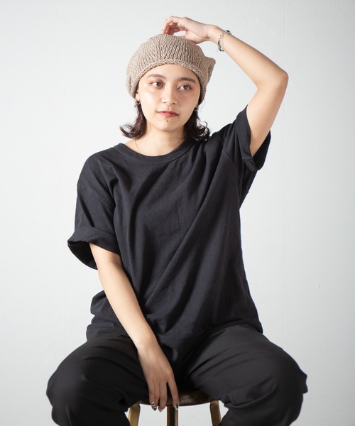 帽子 キャップ レディース Japanese Paper Knit Tam Beret / 和紙混紡ニットタムベレー｜zozo｜15