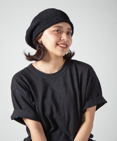 RACAL（ラカル） ニット帽 ニットキャップ Japanese Paper Knit Tam