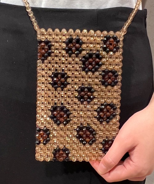 Flowering（フラワーリング） ショルダーバッグ バッグ ビーズデザイン