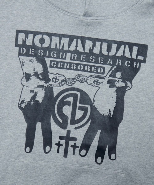 NOMANUAL パーカー 「NOMANUAL」N.M.C HOODIE メンズ レディース