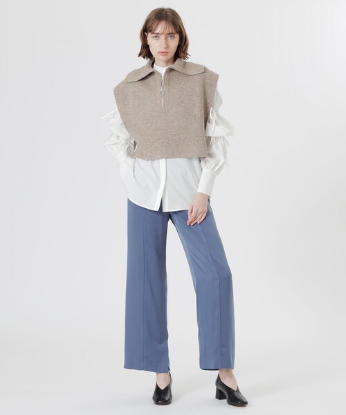 LOVELESS（ラブレス） ワンピース ZIPニットコンビワンピース