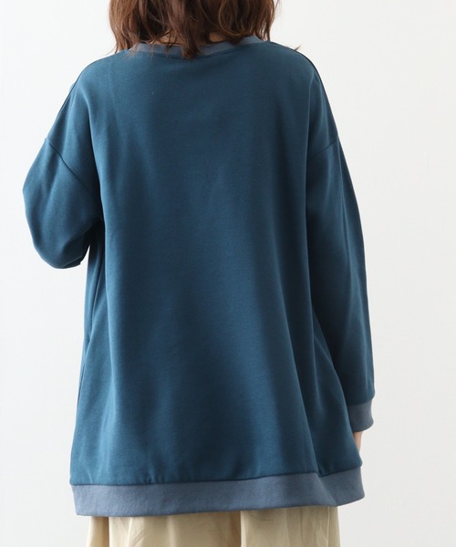 Emago チュニック EMAGO 鳥と鳥かご刺繍チュニック : ZOZOTOWN