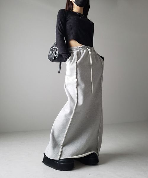 【タグ付き新品未使用】公式即完！ウォンエム迷彩スウェットスカート【WONEM】 NANGA ナンガ NW2222-1G205 エコハイブリットスウェットスカート