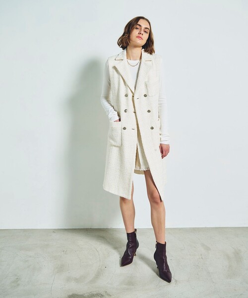 GRACE CONTINENTAL（グレースコンチネンタル） ワンピース ツイード