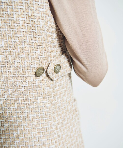 GRACE CONTINENTAL（グレースコンチネンタル） ワンピース ツイード