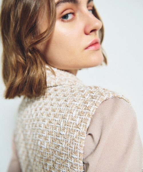 GRACE CONTINENTAL（グレースコンチネンタル） ワンピース ツイード