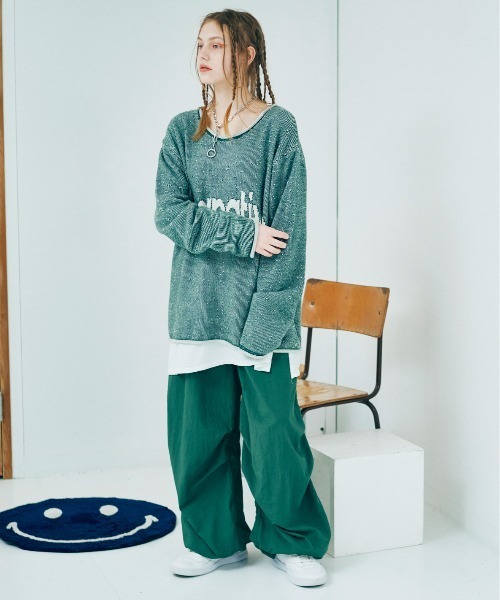 RNA（アールエヌエー） ニット セーター K2671 BIGループコットン