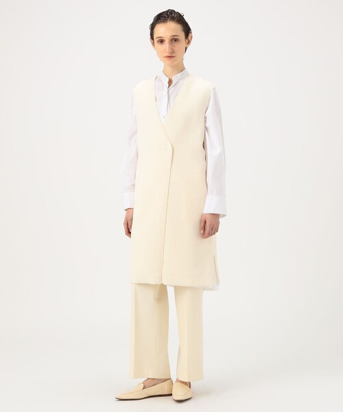 DES PRES（デプレ） ベスト ジレ レーヨンナイロンダブルフェイス