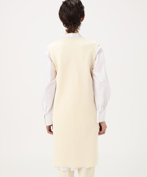 DES PRES（デプレ） ベスト ジレ レーヨンナイロンダブルフェイス