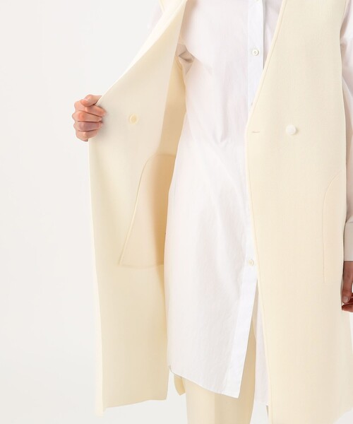 DES PRES（デプレ） ベスト ジレ レーヨンナイロンダブルフェイス