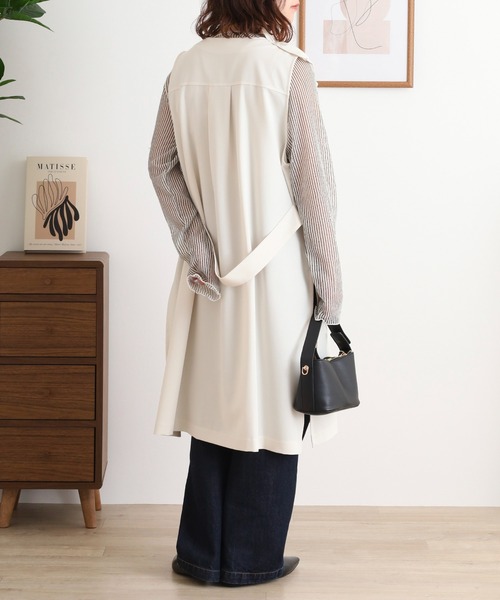 EGLANTINE（エグランティーヌ） ベスト ジレ フリルジレ レディース