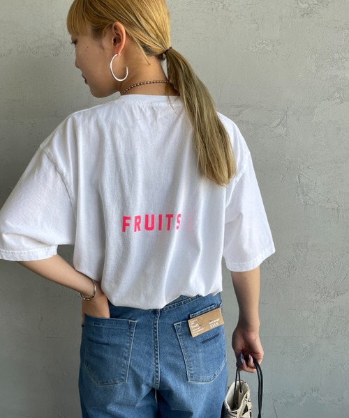 tシャツ 「FUNG/ファング」 REALITY カットオフ プリントＴシャツ レディース FUNG tシャツ 「FUNG/ファング」 REALITY カットオフ プリントT
