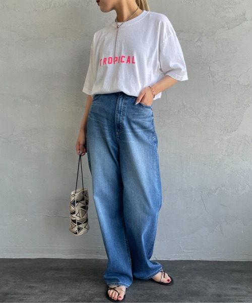 FUNG tシャツ Tシャツ 「FUNG/ファング」 TROPICAL カットオフ