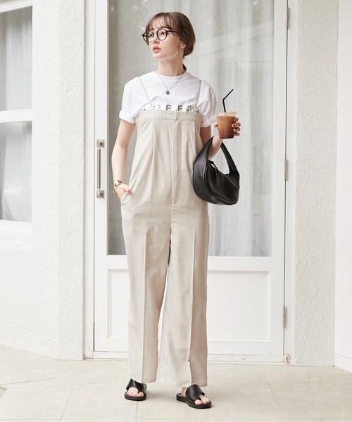 サロペット・オーバーオール・オールインワン Linen like combinaison (chiica original) リネンライクコンビネゾン | Linen like combinaison (chiica