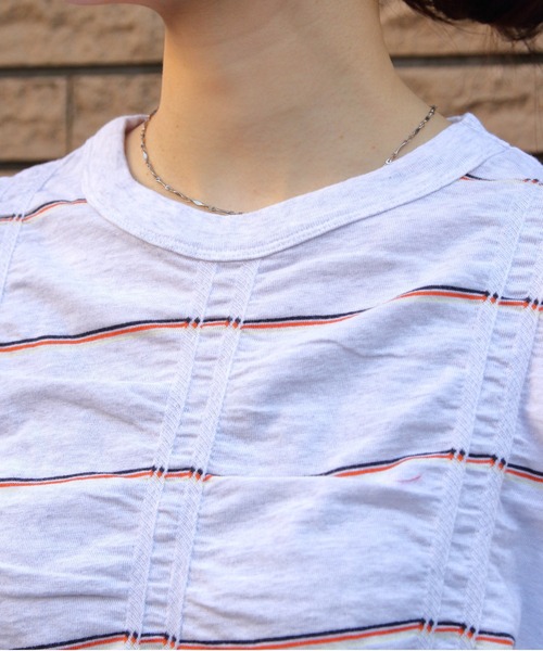 MEYAME tシャツ MEYAME/メヤメ タック ジャガード プルオーバー