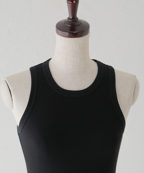 タンクトップ ノースリーブ 「追加」SOFT RIB TANK：タンクトップ レディース CITYSHOP タンクトップ ノースリーブ 「追加」SOFT RIB TANK