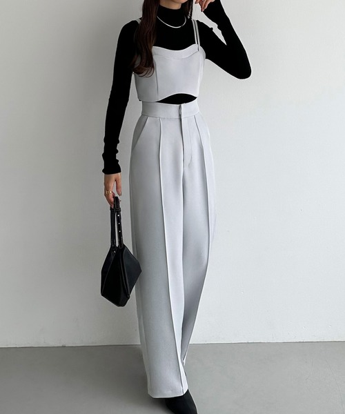 callautia（カラウティア） セットアップ ビスチェセットスラックス