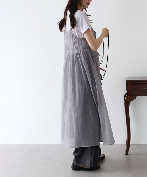 BLUEEAST コンビワンピース Mサイズ BLUEEAST ワンピース シアーキャミワンピース : ZOZOTOWN Yahoo