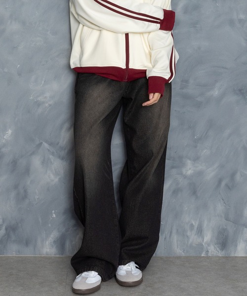 Starting Over ジーンズ vintage like over dye loose fit denim