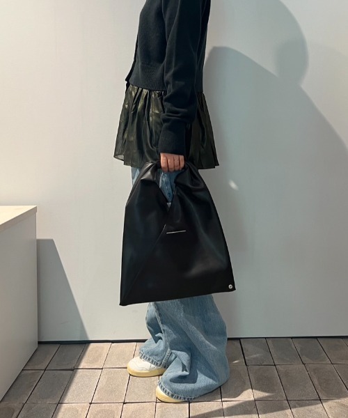 【MM6】Japanese bag ジャパニーズ ハンドバッグ MM6 ハンドバッグ SMALL JAPANESE HANDBAG : ZOZOTOWN Yahoo!店
