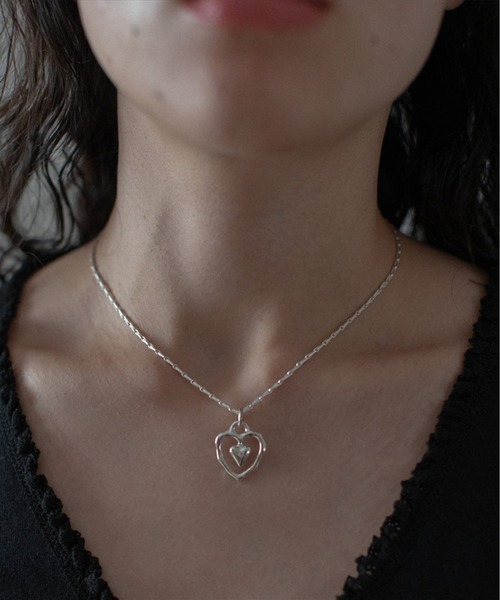 チャーム TOPAZZ collaboration charm「flower / heart」 レディースの画像