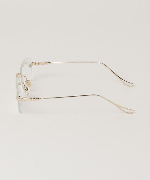 【Grunge Glasses リムレス 伊達メガネ key 23ss】 未使用 Grunge Glasses リムレス 伊達メガネ】 未使用 メガネ・老眼鏡