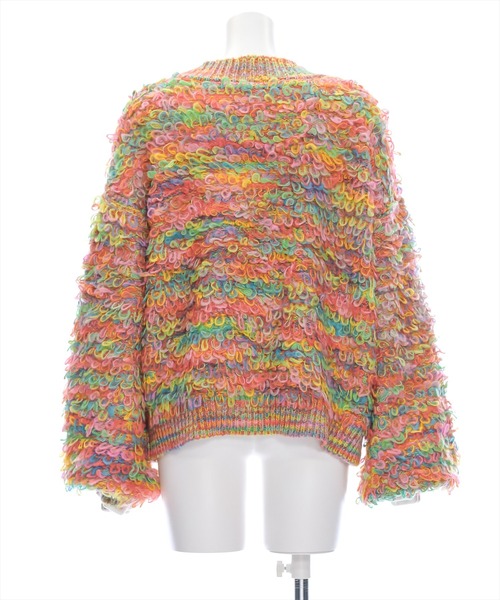 clear カーディガン ループニットカーディガン 「カジュアル 主役級