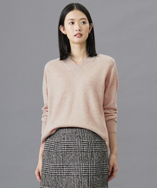 ニット セーター 「洗える」CASHMERE BLEND Vネック ニット レディース ニット セーター 「洗える」CASHMERE BLEND Vネック プル