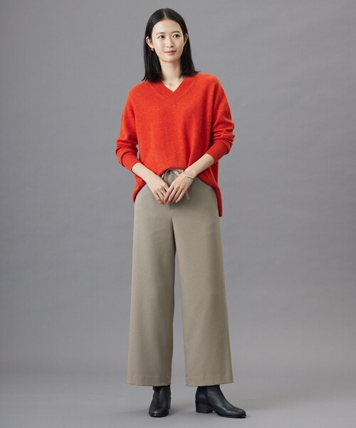 ニット セーター 「洗える」CASHMERE BLEND Vネック ニット レディース ニット セーター 「洗える」CASHMERE BLEND Vネック プル