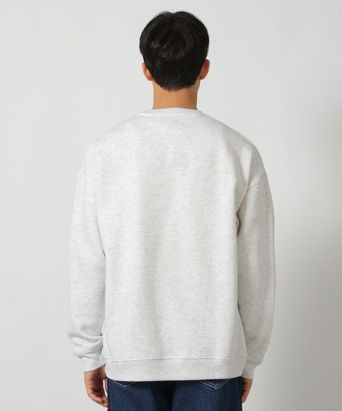 LAKOLE（ラコレ） トレーナー スウェット ベアロゴ刺繍プルオーバー