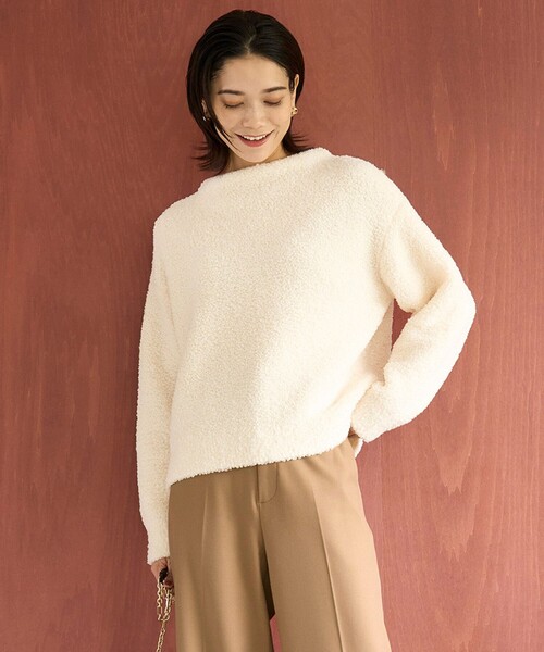 UNFILO（アンフィーロ） ニット セーター プードルニット ボトルネック